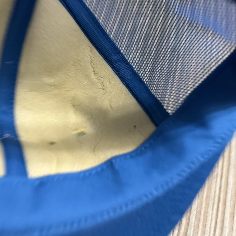 Vintage Blue Seal Feeds Mesh Foam Trucker Hat Cap Agriculture Adjustable Snapbac